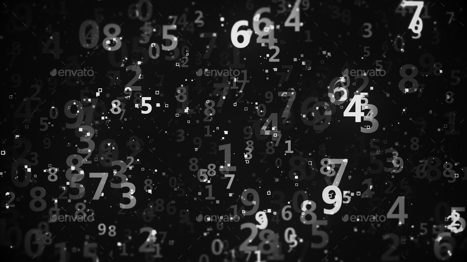 Numbers Backgrounds Graphics Graphicriver